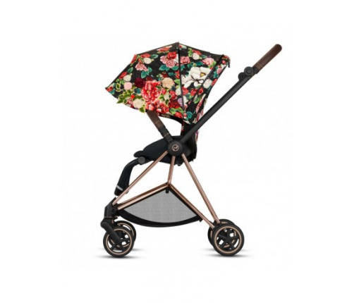 Cybex Mios 3.0 Spring Blossom Dark + Cloud Z i-Size + Chrome Black frame Детская Коляска 3in1