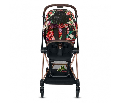 Cybex Mios 3.0 Spring Blossom Dark + Cloud Z i-Size + Chrome Black frame Детская Коляска 3in1