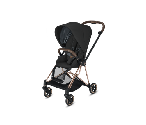 Cybex Mios Deep Black + Rose Gold Frame Детская Коляска 2in1