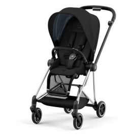 Cybex Mios Deep Black + Chrome Black Frame Прогулочная Коляска Cybex Mios Deep Black + Chrome Black Frame Прогулочная Коляска