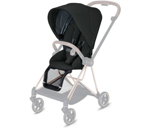 Cybex Mios Deep Black Pastaigu Bloks