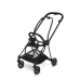 Cybex Mios Deep + Chrome Black Frame Black Bērnu Ratiņi 2in1