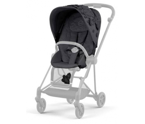 Cybex Mios Dream Grey Simply Flowers +  Chrome Black Frame Прогулочная Коляска