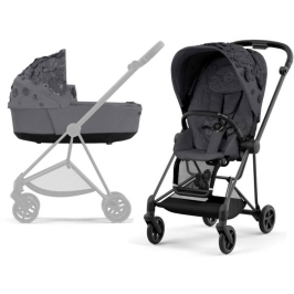 Cybex Mios Dream Grey Simply Flowers + Matt Black Frame Детская Коляска 2in1