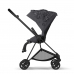 Cybex Mios Dream Grey Simply Flowers + Matt Black Frame Sporta rati