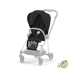 Cybex Mios Eco Onyx Black + Chrome Black Frame Bērnu Ratiņi 2in1