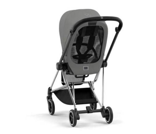 Cybex Mios Eco Pearl Grey + Chrome Brown Frame Детская Коляска 2in1