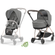 Cybex Mios Eco Pearl Grey + Rose gold Frame Детская Коляска 2in1