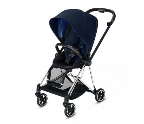 Cybex Mios Indigo Blue + Chrome Black Frame Детская Коляска 2in1