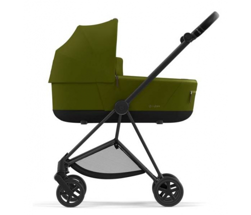 Cybex Mios Khaki Green + Chrome Black Frame Bērnu Ratiņi 2in1