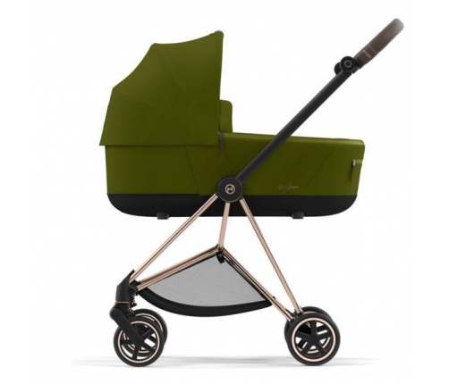 Cybex Mios Khaki Green + Rose gold Frame Детская Коляска 2in1