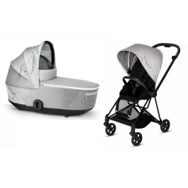 Cybex Mios Koi Crystallized + Matt Black Frame Детская Коляска 2in1 Cybex Mios Koi Crystallized + Matt Black Frame Детская Коляска 2in1
