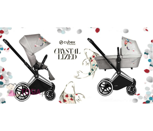 Cybex Mios Koi Crystallized Pastaigu Bloks