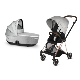 Cybex Mios Koi Crystallized + Rose gold Frame Bērnu Ratiņi 2in1 Cybex Mios Koi Crystallized + Rose gold Frame Bērnu Ratiņi 2in1