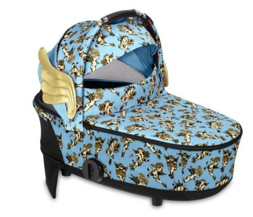 Cybex Mios Cherub Blue by Jeremy Scott Люлька для коляски