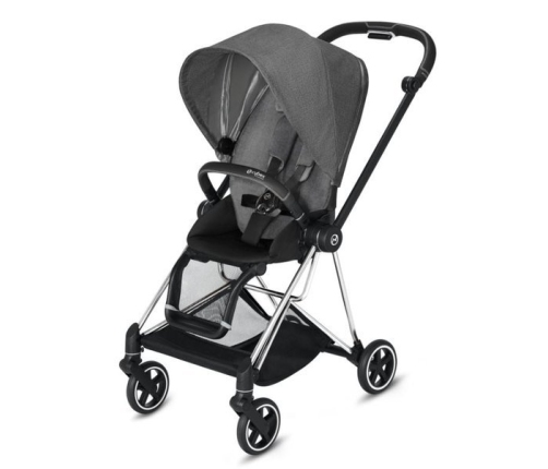 Cybex Mios Manhattan Grey + Chrome Black Frame Детская Коляска 2in1