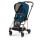 Cybex Mios Mountain Blue + Rose Gold Frame Sporta rati