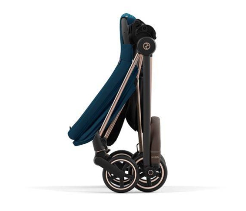 Cybex Mios Mountain Blue + Rose Gold Frame Sporta rati