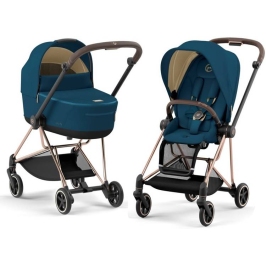 Cybex Mios Mountain Blue + Rose gold Frame Детская Коляска 2in1 Cybex Mios Mountain Blue + Rose gold Frame Детская Коляска 2in1