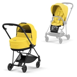 Cybex Mios Mustard Yellow + Matt Black Frame Bērnu Ratiņi 2in1 Cybex Mios Mustard Yellow + Matt Black Frame Bērnu Ratiņi 2in1