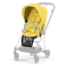 Cybex Mios Mustard Yellow + Rose gold Frame Bērnu Ratiņi 2in1