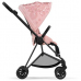 Cybex Mios Pale Blush Simply Flowers + Chrome Brown Frame Bērnu Ratiņi 2in1
