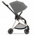 Cybex Mios Soho Grey + Rose Gold Frame Sporta rati