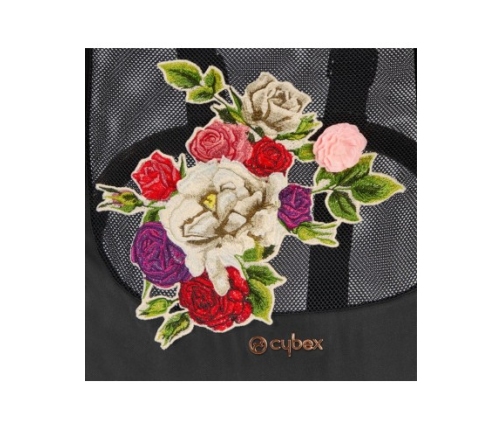 Cybex Mios Spring Blossom Dark + Chrome Brown Frame Bērnu Ratiņi 2in1