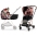 Cybex Mios Spring Blossom Dark + Rose gold Frame Детская Коляска 2in1