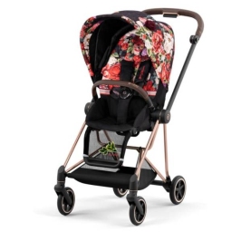 Cybex Mios Spring Blossom Dark + Rose Gold Frame Прогулочная Коляска Cybex Mios Spring Blossom Dark + Rose Gold Frame Прогулочная Коляска