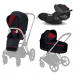 Cybex Priam + Cloud Z I-size Victory Black - Ferrari Bērnu Ratiņi 3in1