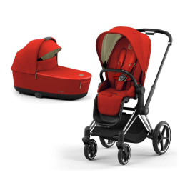 Cybex Priam 4.0 Autumn Gold Chrome black frame Bērnu Ratiņi 2in1 Cybex Priam 4.0 Autumn Gold Chrome black frame Bērnu Ratiņi 2in1