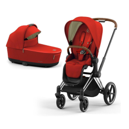 Cybex Priam 4.0 Autumn Gold Chrome brown frame Детская Коляска 2in1