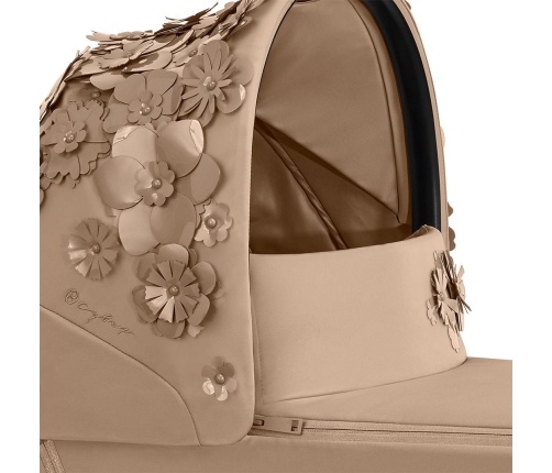 Cybex Priam 4.0 Nude Beige Simply Flowers Люлька для коляски