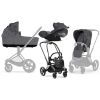 Cybex Priam 4.0 + Cloud Z I-size Chrome black frame Dream Grey Simply Flowers Детская Коляска 3in1