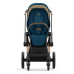 Cybex Priam 4.0 + Cloud Z I-size Gold rose frame Mountain Blue Детская Коляска 3in1