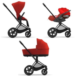 Cybex Priam 4.0 + Cloud Z I-size Matt black frame Autumn Gold Bērnu Ratiņi 3in1 Cybex Priam 4.0 + Cloud Z I-size Matt black frame Autumn Gold Bērnu Ratiņi 3in1