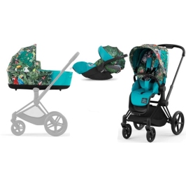 Cybex Priam 4.0 + Cloud Z I-size Matt black frame Dj Khaled Bērnu Ratiņi 3in1 Cybex Priam 4.0 + Cloud Z I-size Matt black frame Dj Khaled Bērnu Ratiņi 3in1