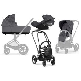 Cybex Priam 4.0 + Cloud Z2 I-size Chrome black frame Dream Grey Simply Flowers Bērnu Ratiņi 3in1 Cybex Priam 4.0 + Cloud Z2 I-size Chrome black frame Dream Grey Simply Flowers Bērnu Ratiņi 3in1