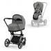 Cybex Priam 4.0 + Cloud Z2 I-size Chrome black frame Soho Grey Детская Коляска 3in1