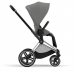 Cybex Priam 4.0 + Cloud Z2 I-size Chrome black frame Soho Grey Детская Коляска 3in1