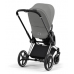 Cybex Priam 4.0 + Cloud Z2 I-size Chrome black frame Soho Grey Детская Коляска 3in1