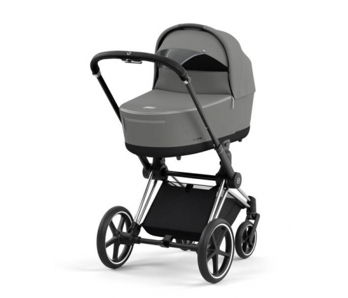 Cybex Priam 4.0 + Cloud Z2 I-size Chrome black frame Soho Grey Детская Коляска 3in1