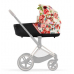 Cybex Priam 4.0 + Cloud Z2 I-size Chrome black frame Spring Blossom Light Детская Коляска 3in1