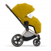 Cybex Priam 4.0 + Cloud Z2 I-size Gold rose frame Mustard Yellow Детская Коляска 3in1