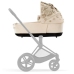 Cybex Priam 4.0 + Cloud Z2 I-size Gold rose frame Nude Beige Simply Flowers Детская Коляска 3in1