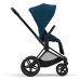 Cybex Priam 4.0 + Cloud Z2 I-size Matt black frame Mountain Blue Детская Коляска 3in1