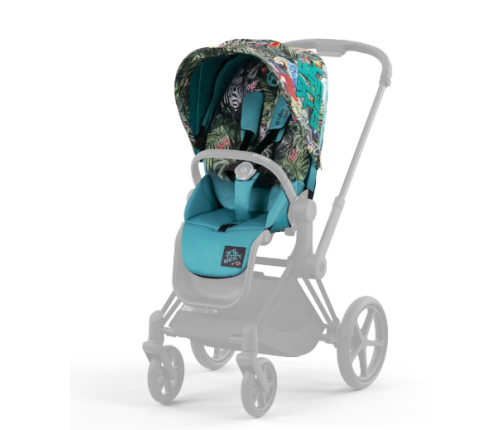 Cybex Priam 4.0 DJ Khaled We The Best Matt Black frame Bērnu Ratiņi 2in1