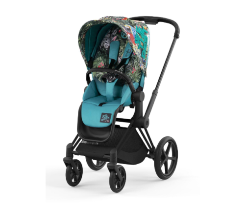 Cybex Priam 4.0 DJ Khaled We The Best Matt Black frame Bērnu Ratiņi 2in1