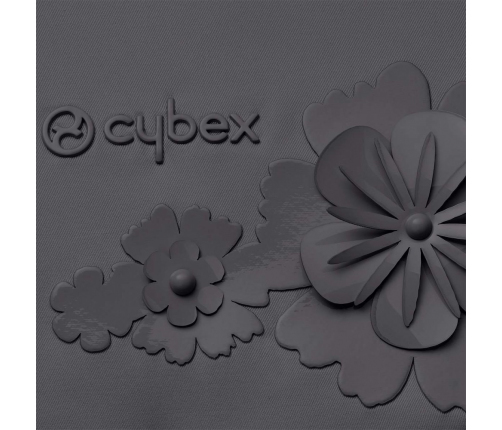 Cybex Priam 4.0 Dream Grey Simply Flowers + Chrome brown frame Прогулочная Коляска